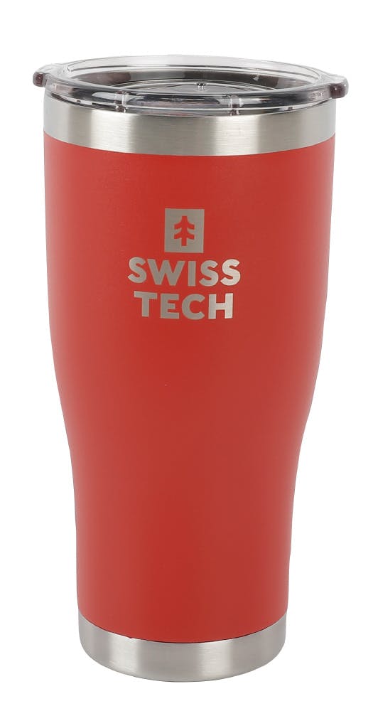 SWISS TECH スイステック タンブラー 赤色 591ml ステンレス製 フタ付 ST071005 000763000009 グラス・タンブラー SWISS TECH スイステック タンブラー 赤色 591ml ステンレス製 フタ付 ST071005 000763000009 グラス・タンブラー