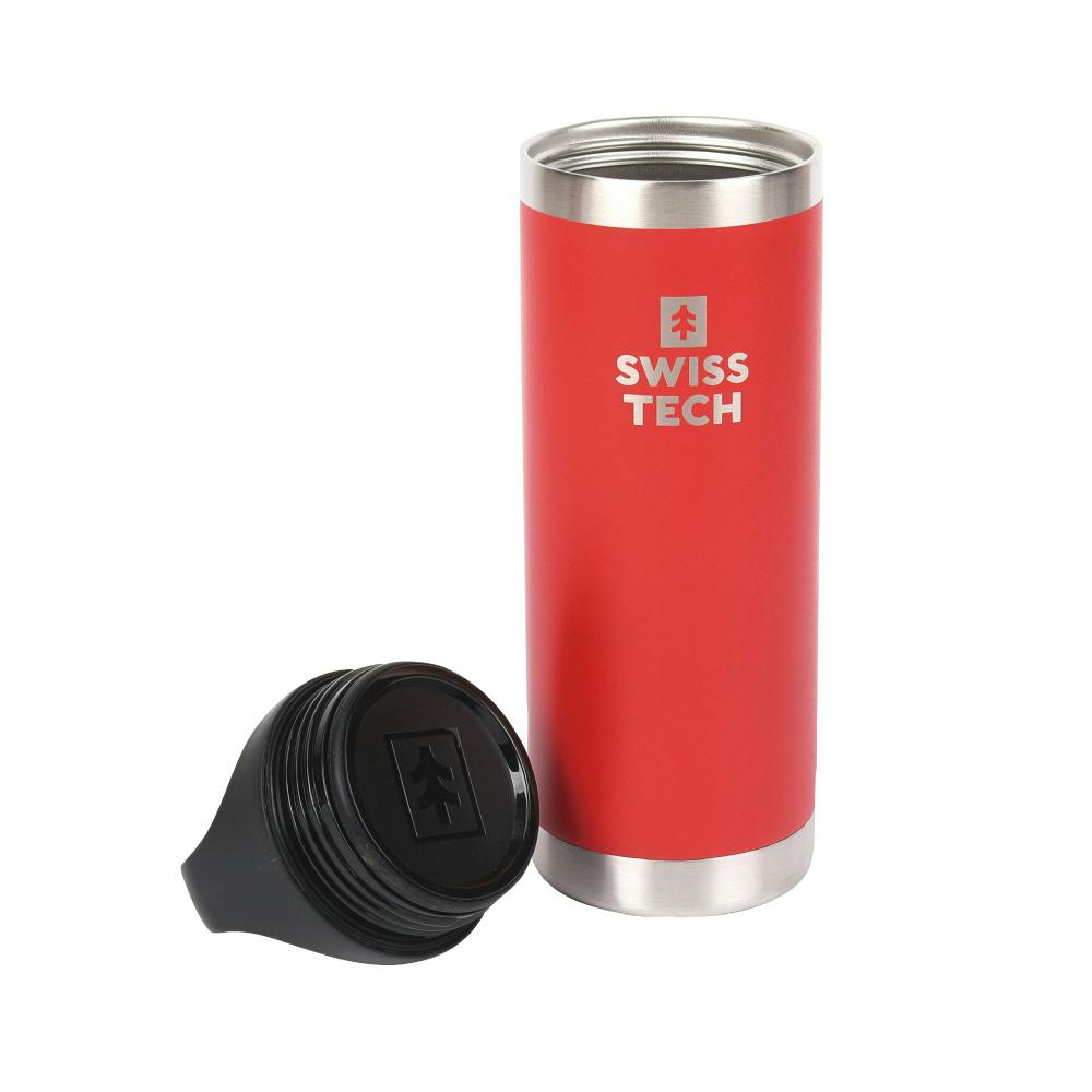 SWISS TECH スイステック ボトル 赤色 532ml ステンレス製 ST075001 000763000014 水筒・ステンレスボトル・マグ SWISS TECH スイステック ボトル 赤色 532ml ステンレス製 ST075001 000763000014 水筒・ステンレスボトル・マグ