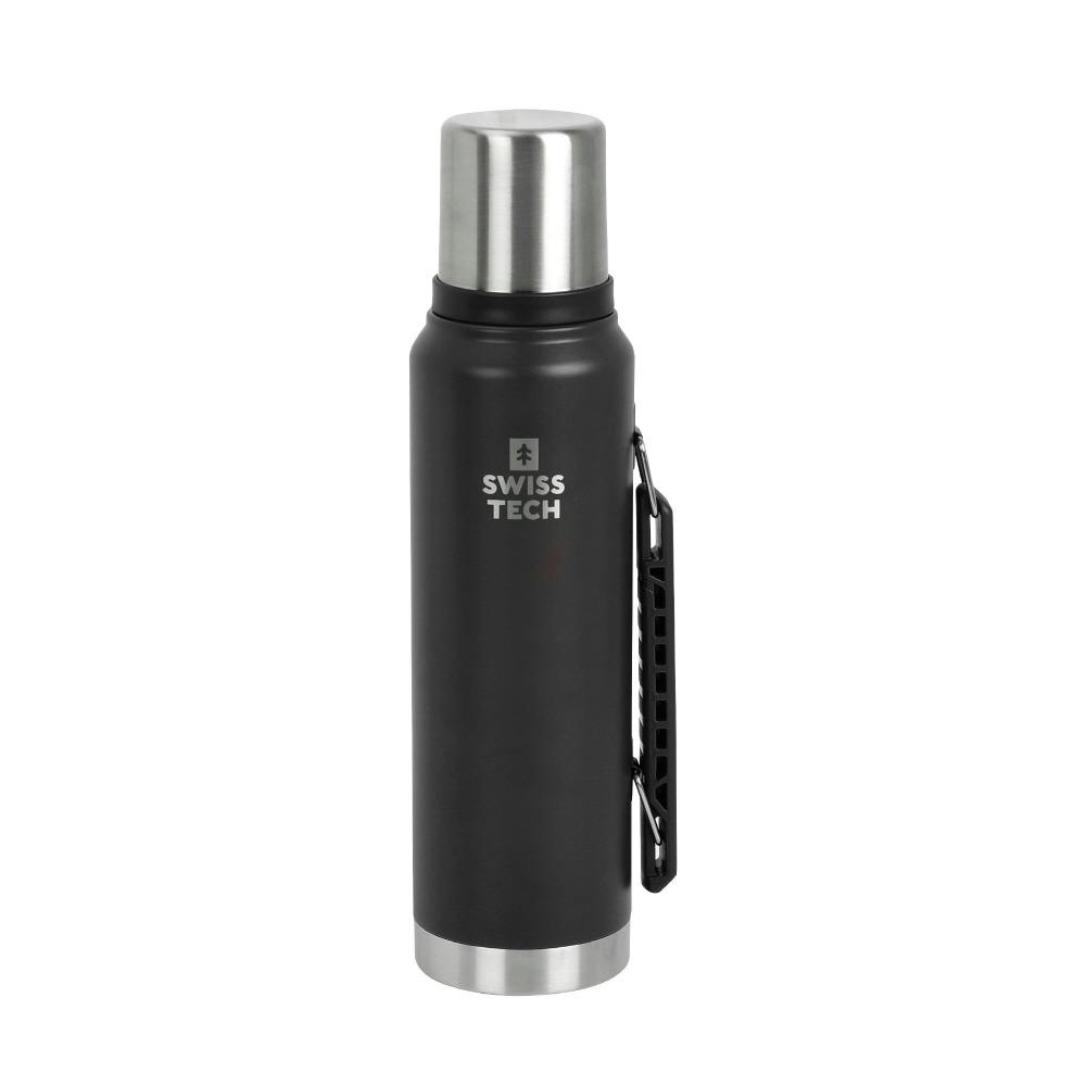 SWISS TECH スイステック 魔法瓶 黒色 1200ml ステンレス製 ST076007 000763000019 水筒・ステンレスボトル・マグ SWISS TECH スイステック 魔法瓶 黒色 1200ml ステンレス製 ST076007 000763000019 水筒・ステンレスボトル・マグ