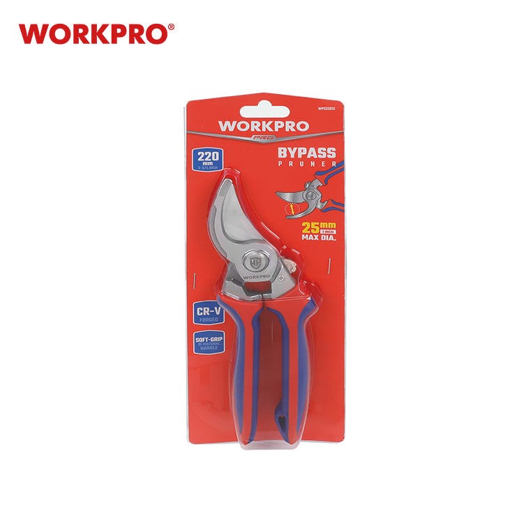 WORKPROワークプロ アルミ合金ハンドル 剪定鋏 全長215mm
