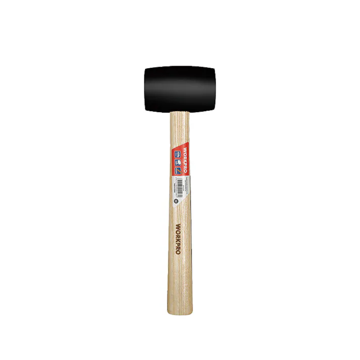 WORKPROワークプロ ワークプロ ラバーハンマー ヒッコリー柄 WP241039 打撃工具 かなづち DIY用 764000027【別送品】