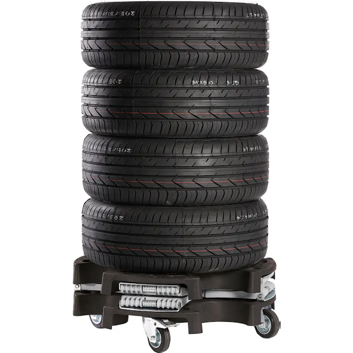 アーコン ホイールトロリー イージーリフト式 乗用車・バン・大型タイヤ対応 最大荷重180Kg 0154-70003CKWT2B-R タイヤ運搬 台車 自動車整備 873000003【別送品】