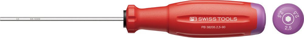 PB SWISS TOOLS s[r[XCXc[YXCXObvEVO wbNX ZphCo[ TCY2.5mm 90mm S194mm 38205. hCo[