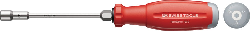 PB SWISS TOOLS �s�[�r�[�X�C�X�c�[���Y�X�C�X�O���b�vEVO �i�b�g �����Z�p M5 �i�b�g�K�� �T�C�Y8mm ����120mm �S��235mm 38 �h���C�o�[