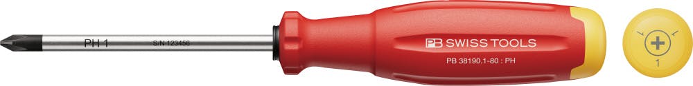 PB SWISS TOOLS ピービースイスツールズスイスグリップEVO プラスドライバー M2.5-3 ネジ適合 サイズPH1 軸長80mm 全長178mm ドライバー PB SWISS TOOLS ピービースイスツールズスイスグリップEVO プラスドライバー M2.5-3 ネジ適合 サイズPH1 軸長80mm 全長178mm ドライバー