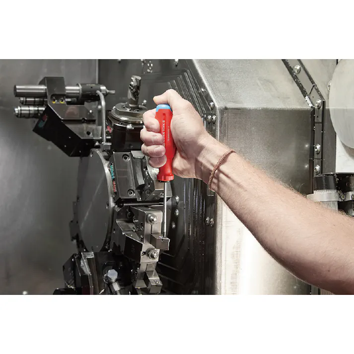 PB SWISS TOOLS ピービースイスツールズスイスグリップEVO マイナスドライバー M1.6 ネジ適合 刃先幅2.5×刃先厚0.4mm 軸長80mm 全長165mm 38100.0-80 000501900947【別送品】