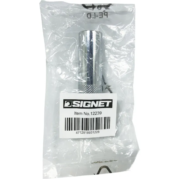 SIGNET 3/8DR クリップ式 プラグソケット 14mm 12239 車バイクの修理 落下防止 損傷防止 000856812239【別送品】