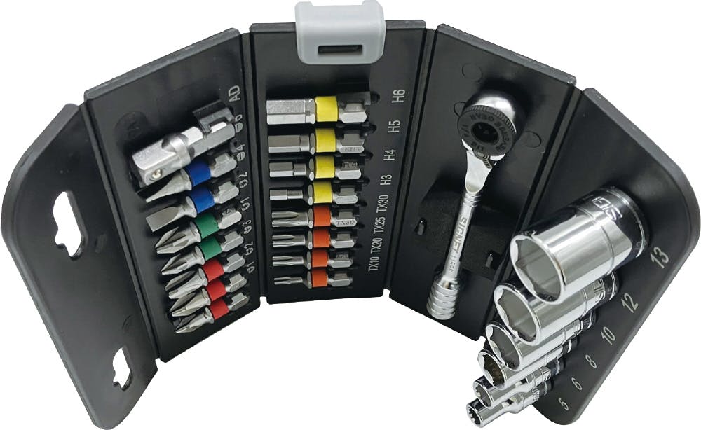 SIGNET 23点組 1/4DR ロールチョイス ラチェット・ソケットビット