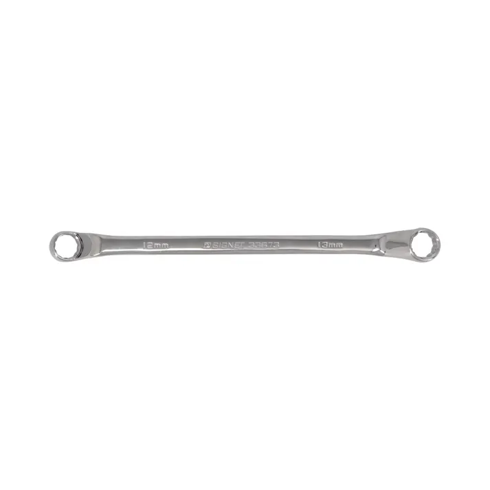 SIGNET 75° オフセット メガネレンチ 12×13mm 33673 狭所作業 めがねレンチ 車バイクの修理 000856833673【別送品】