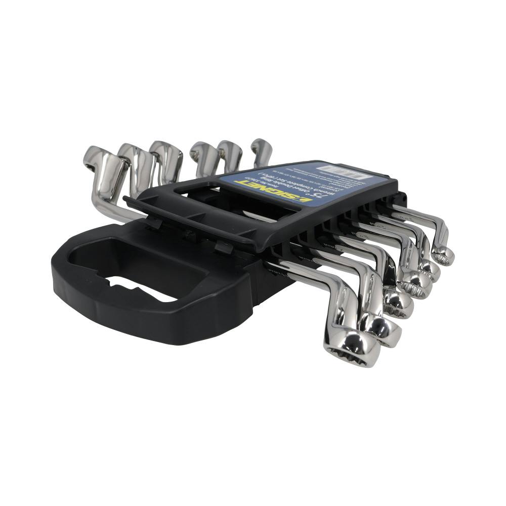 SIGNET 6本組 75° オフセット メガネレンチセット ホルダー付 33677 狭