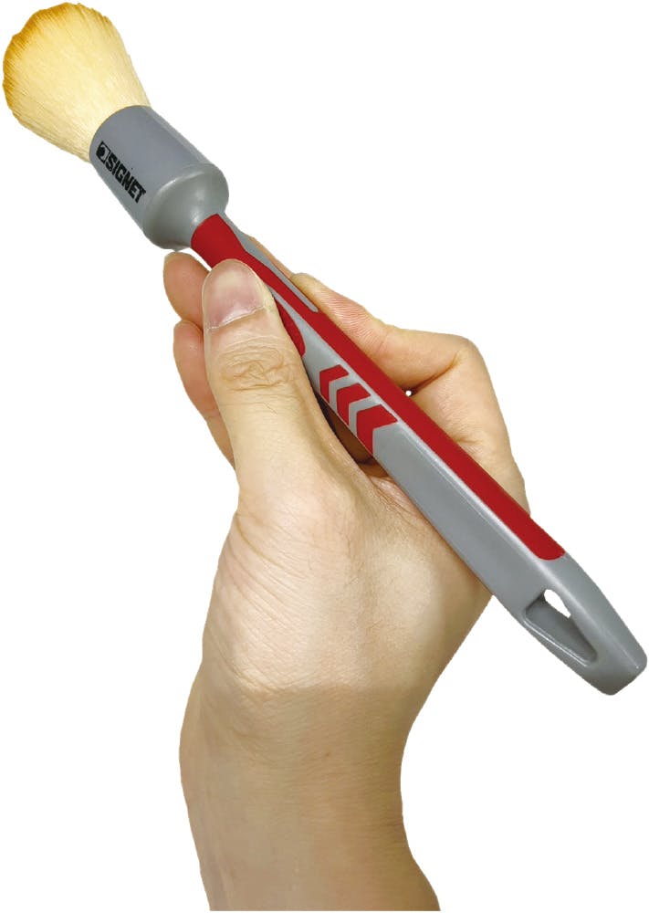 SIGNET 滑り止めグリップ搭載 ウルトラソフト合成毛 洗車ブラシ ペン型