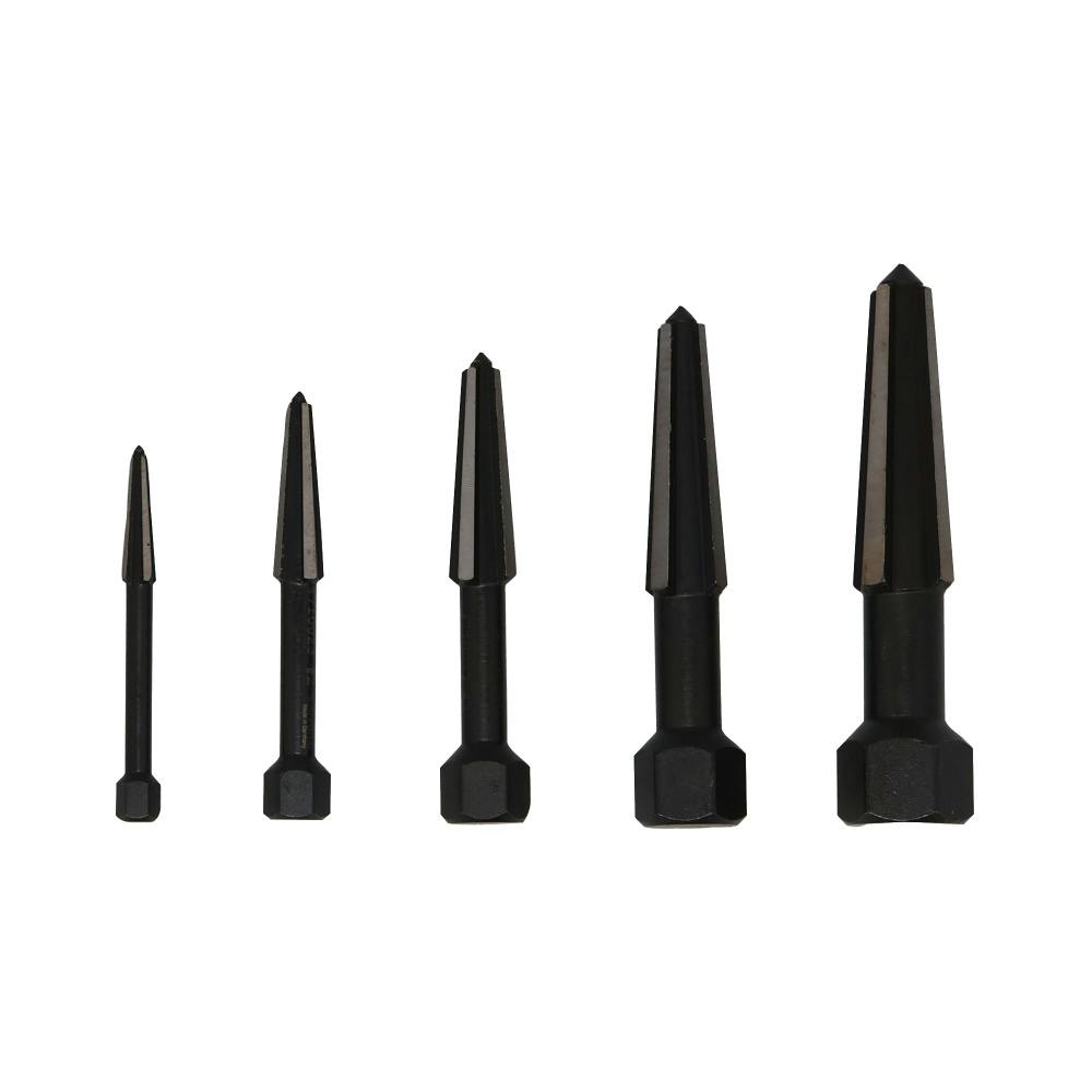 SIGNET 5本組 ダブルエッジスクリューエキストラクターセット 1-5mm 46772 なめたネジ 固着ネジ メンテナンス 000856846772【別送品】