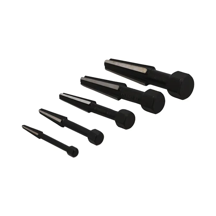 SIGNET 5本組 ダブルエッジスクリューエキストラクターセット 1-5mm 46772 なめたネジ 固着ネジ メンテナンス 000856846772【別送品】