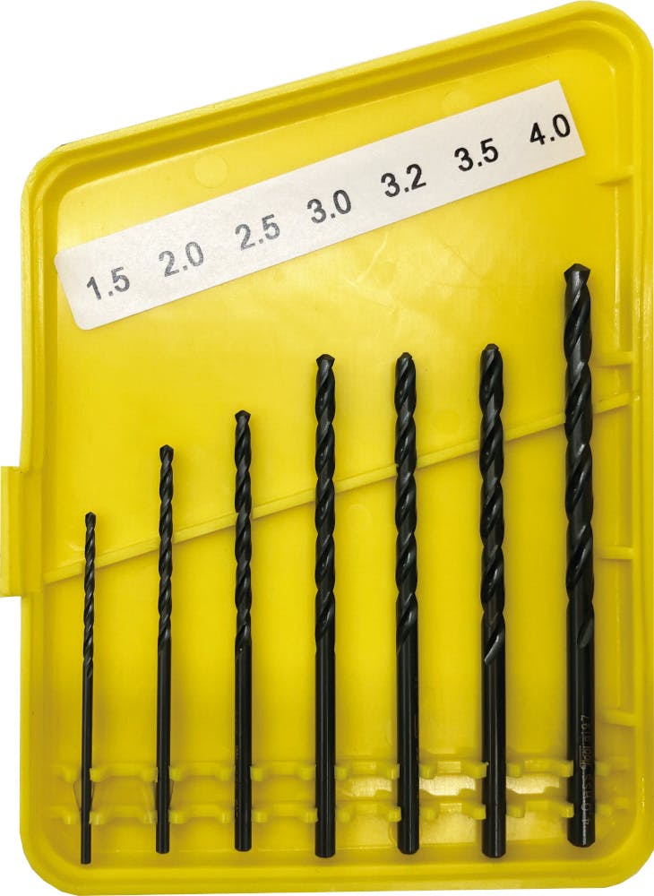 SIGNET 13点組 HSSドリルセット ミリサイズ 1.5-6.5mm ケース付 57300