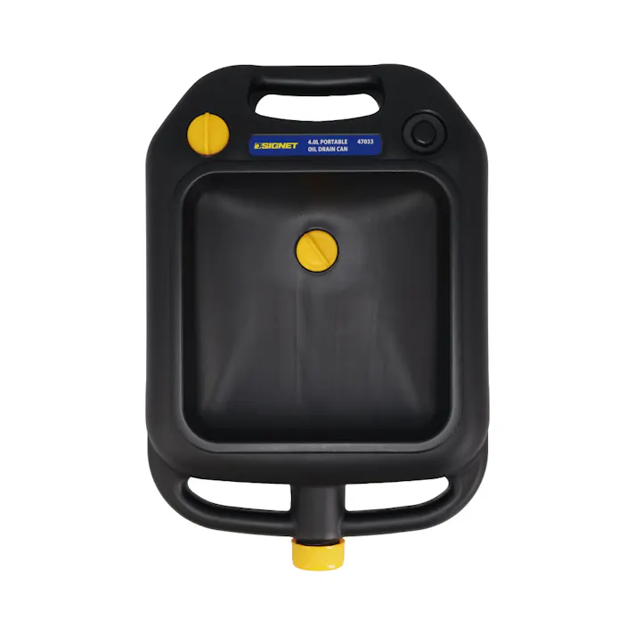 SIGNET 携帯用 オイルドレインパン 4L キャップ付 47033 廃油受け オイル交換 自動車バイク整備 000856847033【別送品】