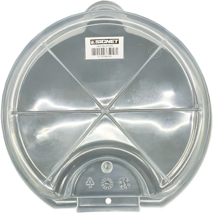 SIGNET オイルチェンジ用 透明ドレンパン 4.5L 耐熱PP製 47339 自動車整備 オイル交換 廃油受け 000856847339【別送品】