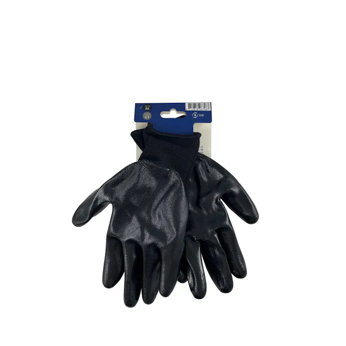 SIGNET 耐油ニトリルゴム製 エアーグローブCOZY ブラック Lサイズ 48992 作業用 手袋 メンテナンス 000856848992【別送品】