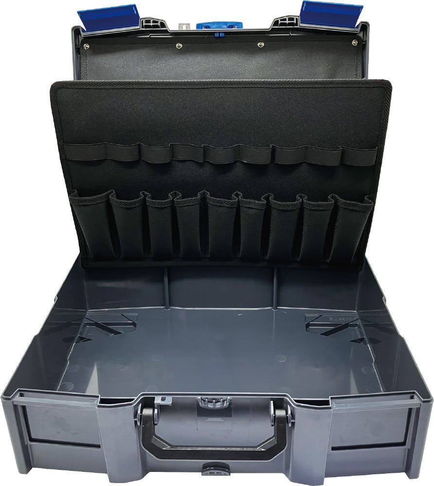 SIGNET ABS製 ツールボックス 鍵穴付 積み重ね・連結可能 54029 整理