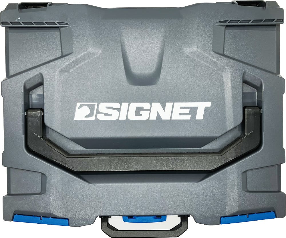 SIGNET ABS製 ツールボックス 鍵穴付 積み重ね・連結可能 54029 整理