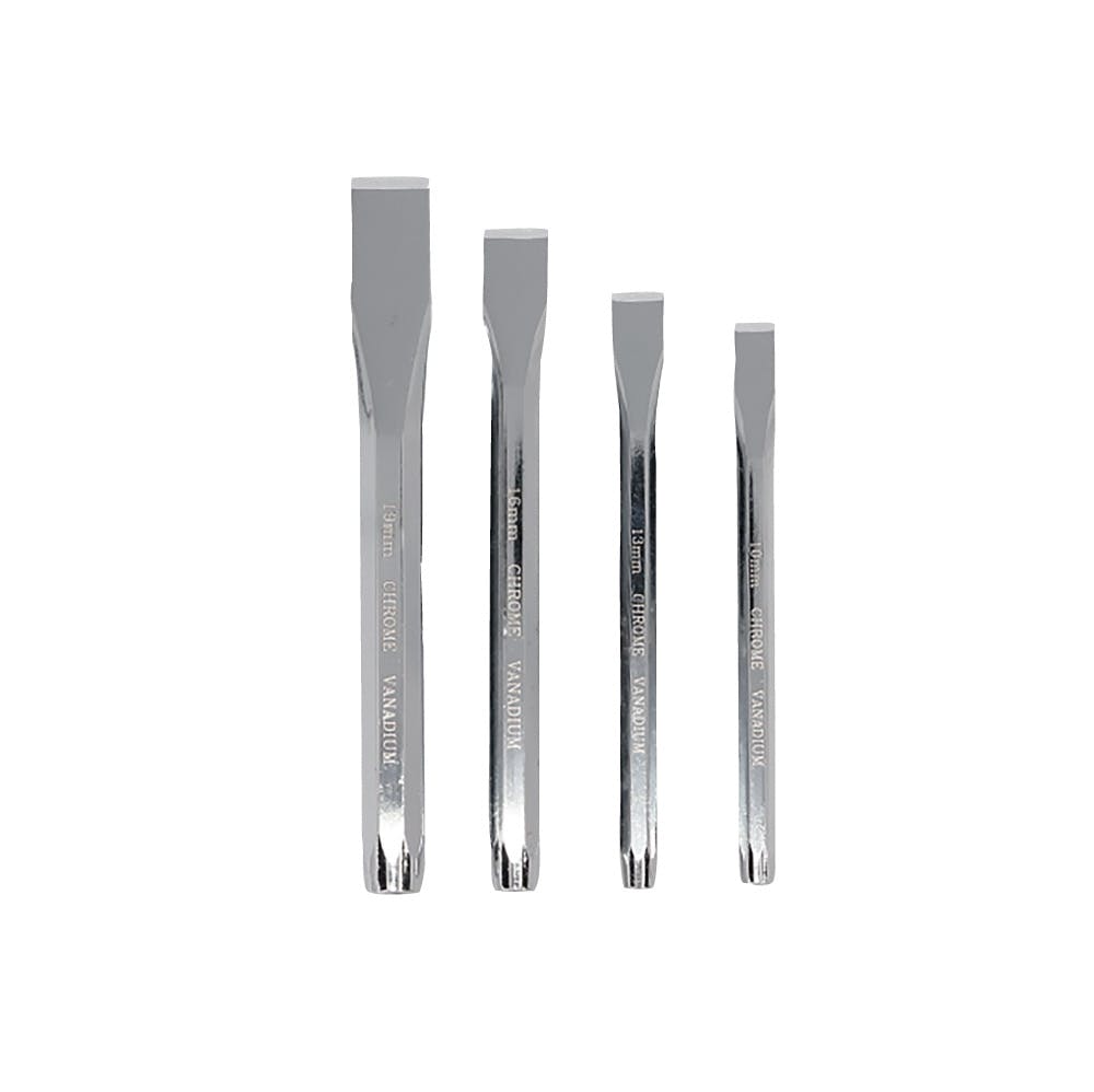 SIGNET 4本組 チゼルセット八角胴タイプ ミラーメッキ 60550 金属