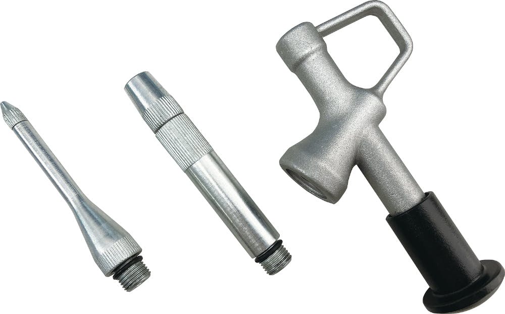 SIGNET ミニグリスガン スマート＆レギュラーノズル付 65411 注油工具 グリース注入 自動車整備 000856865411【別送品】