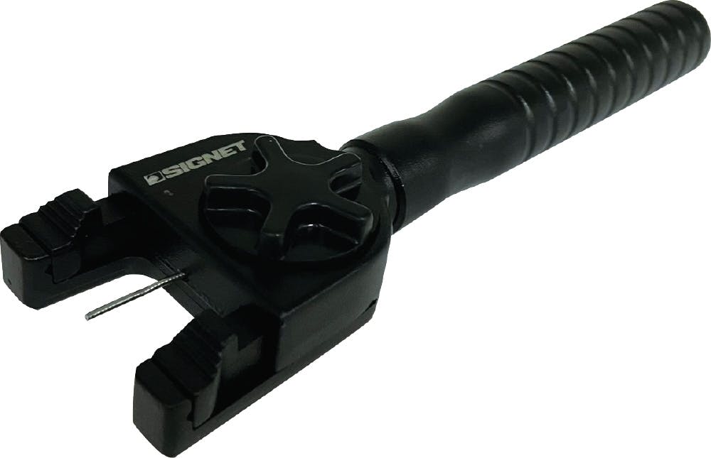 SIGNET はんだ内蔵クランプホルダー 配線クランプ＆はんだ供給一体型 70001 配線固定 はんだ付け DIY 000856870001【別送品】