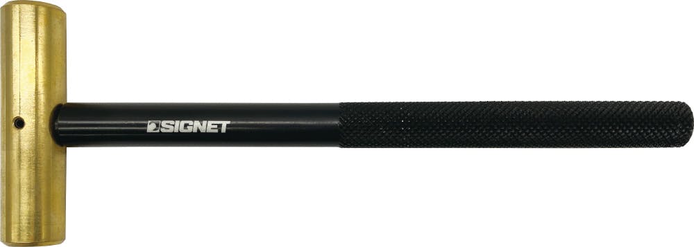 SIGNET 真鍮ハンマー 1LBS ローレット付ハンドル 80402 ソフトハンマー 自動車整備 傷防止 000856880402【別送品】