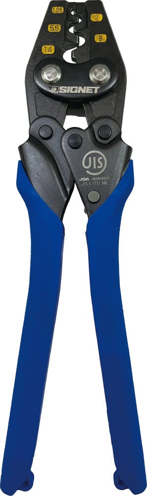 SIGNET ハンドプレス圧着工具 裸圧着端子用 90941 カプラー外し 電装関連 配線接続 000856890941【別送品】