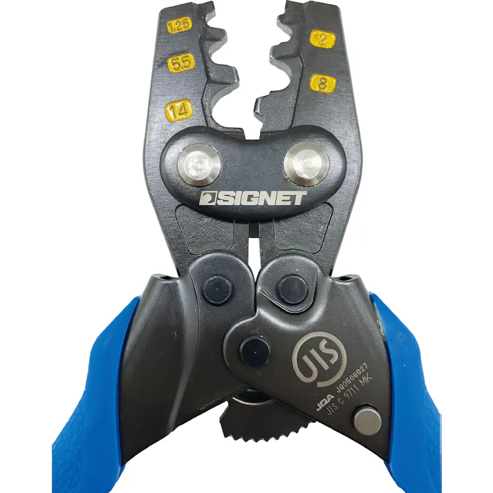 SIGNET ハンドプレス圧着工具 裸圧着端子用 90941 カプラー外し 電装関連 配線接続 000856890941【別送品】