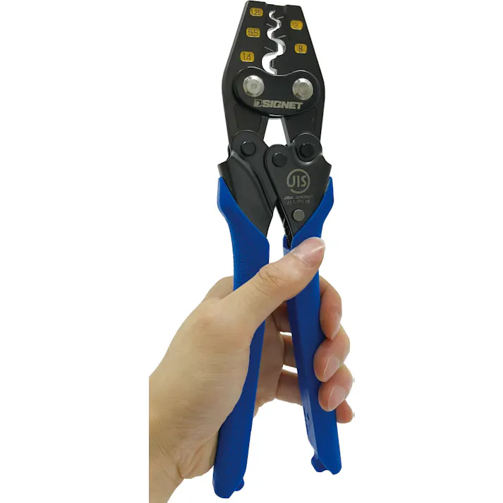 SIGNET ハンドプレス圧着工具 裸圧着端子用 90941 カプラー外し 電装関連 配線接続 000856890941【別送品】
