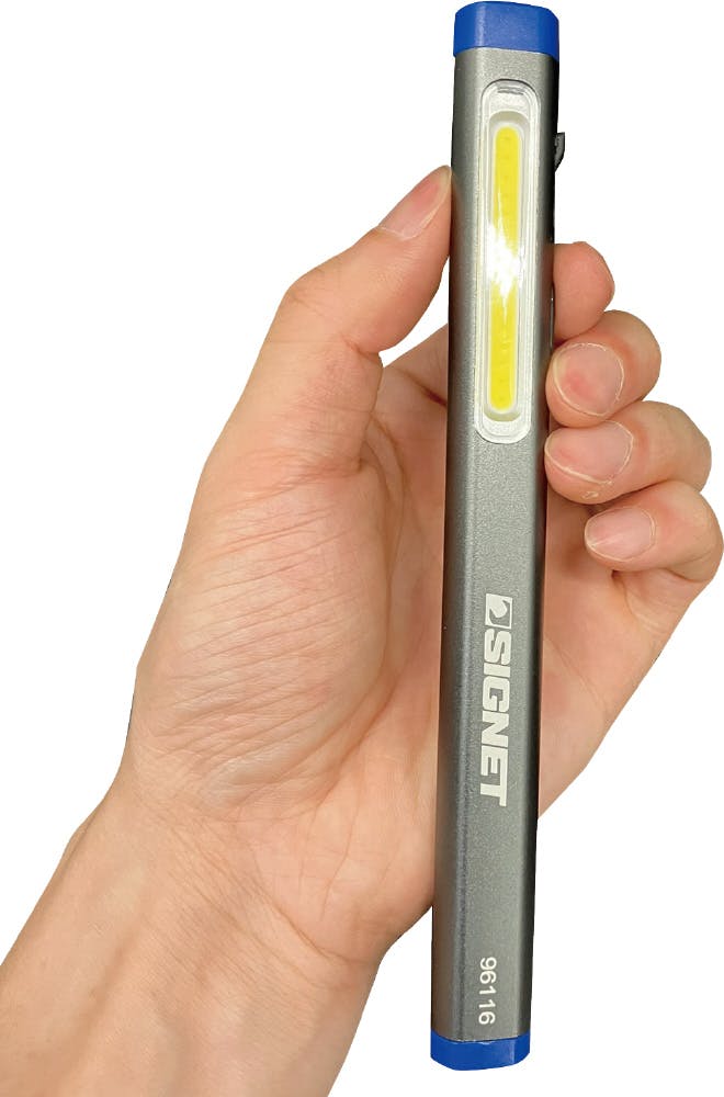 SIGNET 最大300ルーメン 充電式LEDペンライト スリムボディ マグネット
