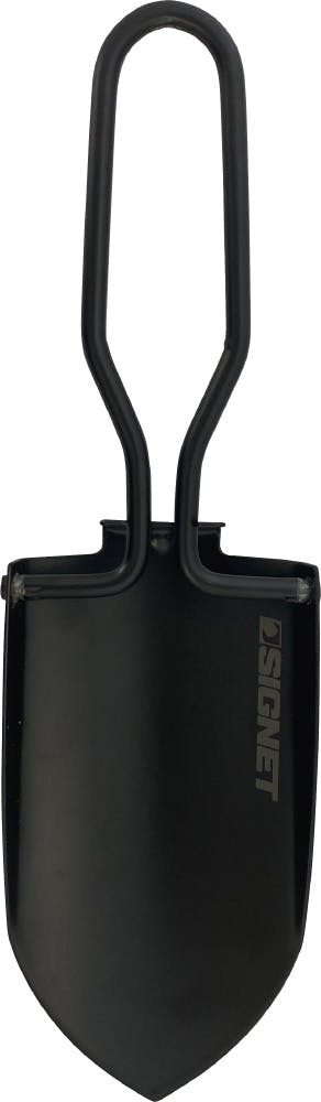 SIGNET 折り畳み式 ステンレスブレードスコップ ブラック 収納ポーチ付 98199 アウトドア 車載用 コンパクト 000856898199【別送品】
