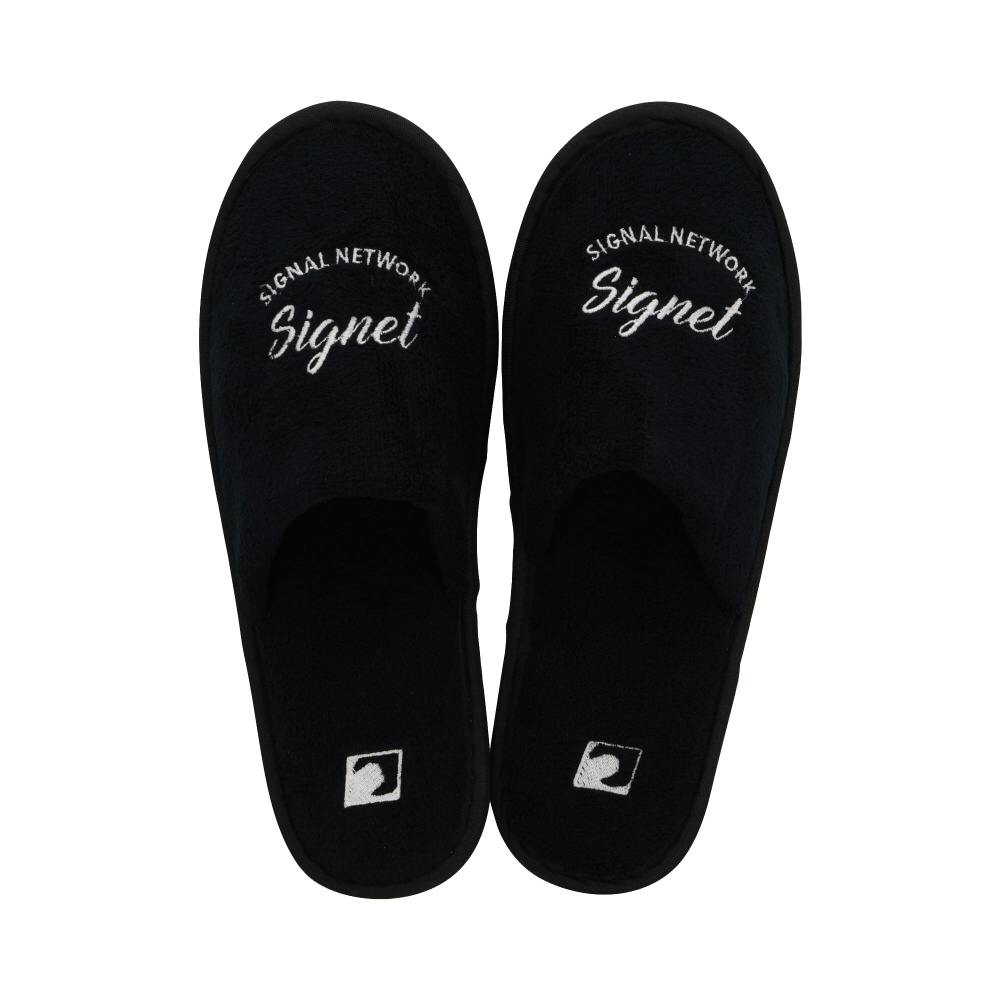 SIGNET スリッパ 25-27cm ブラック 99943 ブラック グッズ 室内履き