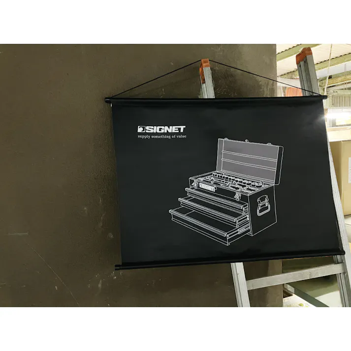 SIGNET SIGNETタペストリー TOOLBOX ver. 99975 グッズ 壁掛け ガレージ装飾 000856899975【別送品】
