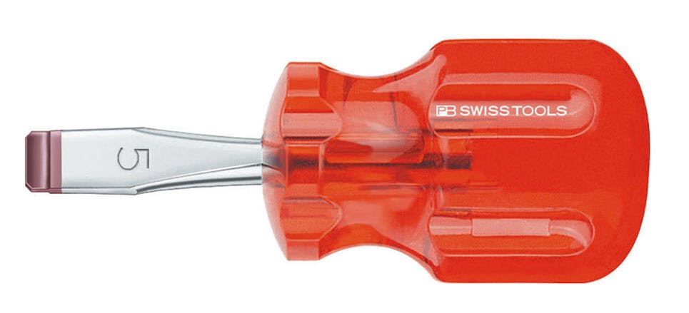 ピービースイスツールズ スタービードライバー クラシックハンドル 0.8×5.5mm 軸長30mm マイナスドライバー カムアウト防止 高トルク 135.3-30 000501018003【別送品】