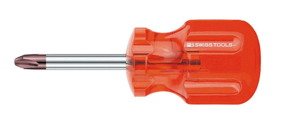 ピービースイスツールズ スタービープラスドライバー クラシックハンドル #1 軸長30mm ねじ締め 精密作業 DIY 195.1-30 000501054010【別送品】