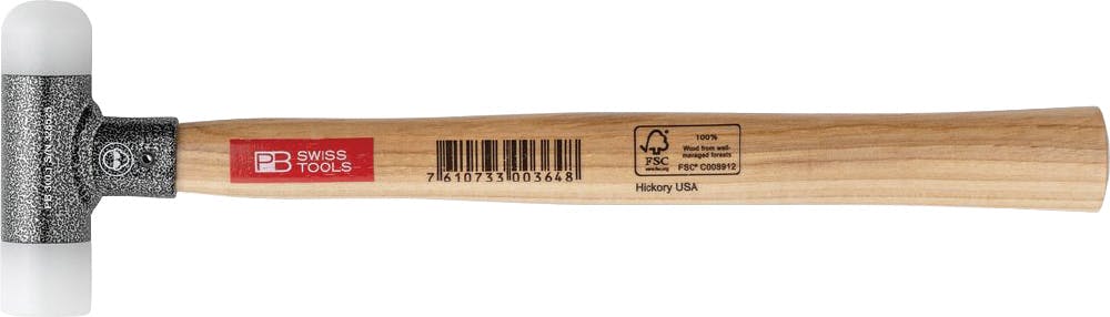 ピービースイスツールズ 無反動ナイロンハンマー ヘッド22mm 全長270mm 家具組み立て DIY ディスク 300.1 000501152001【別送品】