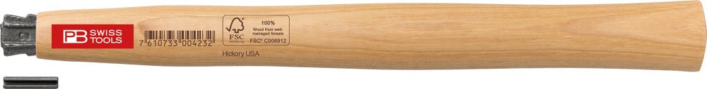 ピービースイスツールズ ハンマー柄 ヒッコリー 全長295mm スペアハンドル FSC認証 310.4 000501157004【別送品】