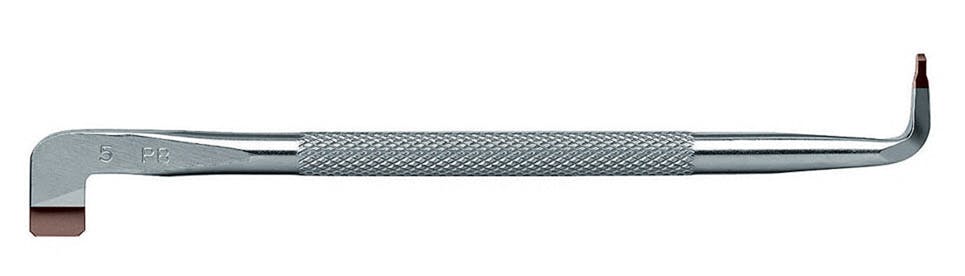 ピービースイスツールズ オフセットマイナスドライバー 1.2×8mm 全長125mm 狭所作業 DIY ねじ締め 600.5 000501180005【別送品】