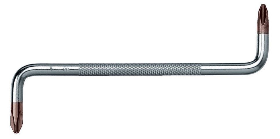 ピービースイスツールズ オフセットプラスドライバー #3 全長150mm 狭所作業 DIY ねじ締め 605.3 000501182003【別送品】