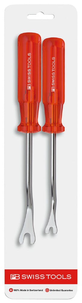 ピービースイスツールズ 2点入 クリップクランプツールセット 台紙付 内装はがし 車DIY 自動車整備 671.CN 000501194671【別送品】