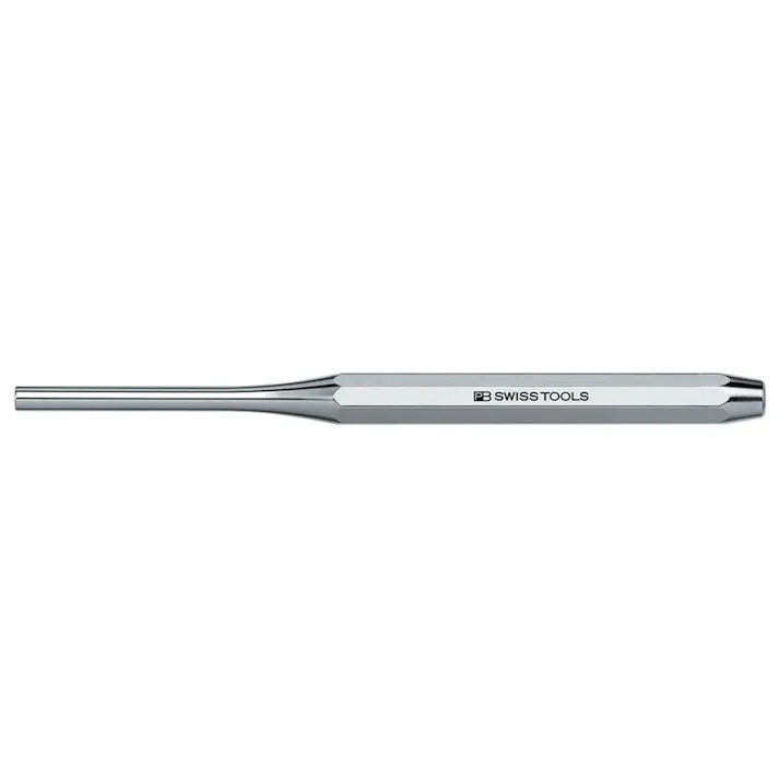 ピービースイスツールズ 平行 ピンポンチ 八角胴 4mm ピン抜き 精密作業 金属加工 755.4 000501238140【別送品】
