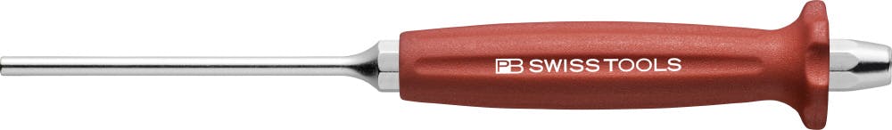 ピービースイスツールズ ハンドル付 平行 ピンポンチ 4mm ピン抜き 精密作業 金属加工 758.4 000501239040【別送品】