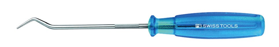 ピービースイスツールズ ピックツール ベントタイプ 120°軸長80mm 細部作業 内装はがし DIY 7675.3-80BL 000501598675【別送品】