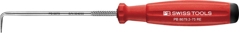 ピービースイスツールズ スイスグリップ ピックツール 90°タイプ 細部作業 内装はがし DIY 8679.3-75RE 000501598690【別送品】