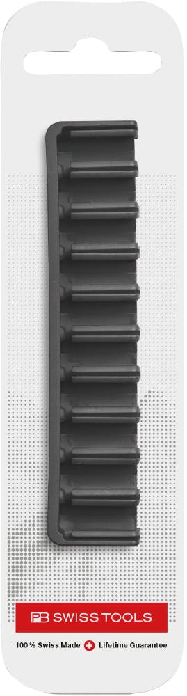 ピービースイスツールズ 10本収納 ビットホルダー 限定カラー ブラック