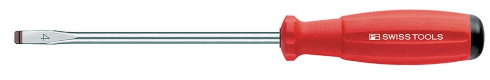 ピービースイスツールズ スイスグリップ マイナスドライバー 刃先8×1.2mm 軸長160mm マイナスねじ DIY ねじ締め 8100.5-160 000501710005【別送品】