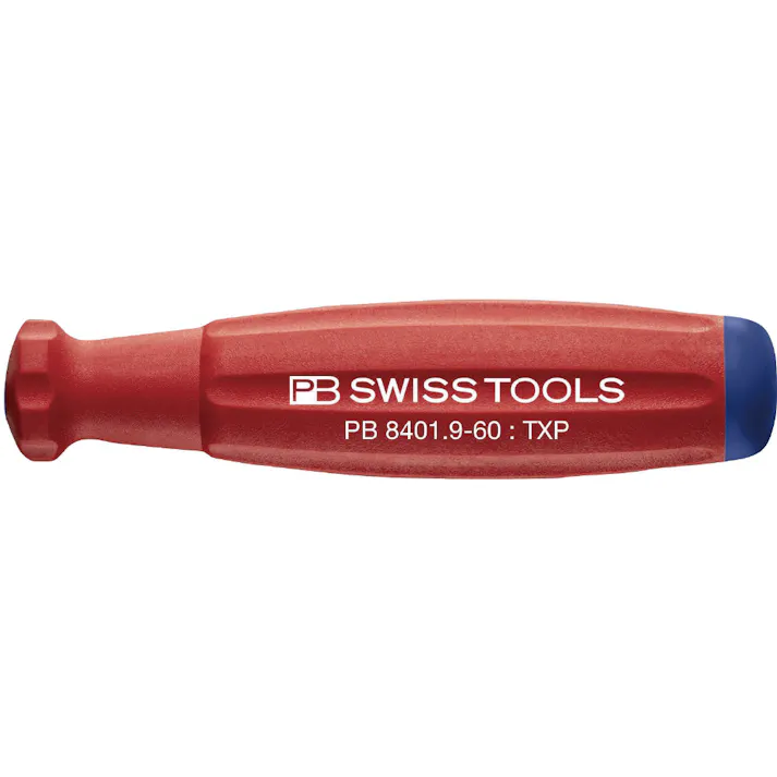 ピービースイスツールズ スイスグリップ トルクスプラスドライバー T9 軸長60mm 精密作業 高トルク ねじ締め 8401.9-60 000501725009【別送品】
