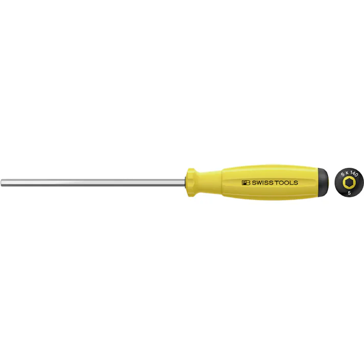 ピービースイスツールズ スイスグリップ ESD 六角棒ドライバー 1.5mm 軸長70mm 精密作業 ESD 対策 電子機器メンテナンス 8205.1.5-70ESD 000501750015【別送品】