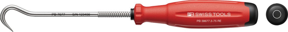 ピービースイスツールズ スイスグリップEVO ピックツール フック 全長153mm 細部作業 内装はがし DIY 38677.3-75RE 000501900802【別送品】